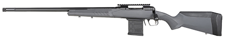 Savage Arms 57009 110 Tactical Full Size 308 Win 10+1 24" Matte Black Heavy Threaded Barrel, Matte Black Picatinny Rail Carbon Steel Receiver, Adj AccuStock Matte Gray Synthetic Stock, Left Hand