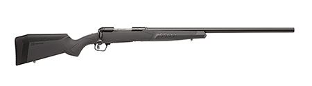 Savage Arms 57067 110 Varmint Full Size 22-250 Rem 4+1 26" Matte Black Button-Rifled Barrel, Matte Black Drilled  &  Tapped Carbon Steel Receiver, Adj AccuStock Matte Gray Synthetic Stock, Right Hand