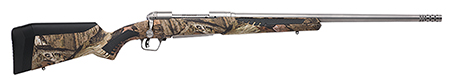 Savage Arms 57047 110 Bear Hunter 375 Ruger 3+1 23" Matte Stainless Steel Straight Fluted Barrel, Mossy Oak Break-Up Country Fixed Sporter w/AccuFit Stock, Right Hand