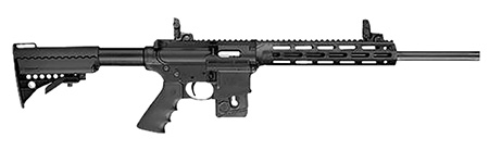 Smith  &  Wesson 10206 M & P15 Sport *CA/CO Complaint 22 LR 10+1 16.50" Matte Black Steel Barrel  &  Picatinny Rail Aluminum Receiver, 10" Magpul M-LOK Handguard, 6 Position CAR Black Synthetic Stock, Black
