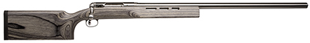 Savage Arms 18533 12 F Class Full Size 6mm BR 1rd 30" Stainless Heavy Barrel, Matte Stainless Steel Receiver Drilled  &  Tapped, Satin Gray Fixed Laminate Stock, Right Hand