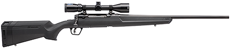 Savage Arms 57093 Axis II XP Full Size 6.5 Creedmoor 4+1 22" Matte Black Button-Rifled Barrel, Matte Black Carbon Steel Receiver, Matte Black Synthetic Stock, Bushnell Banner 3-9x40mm, Right Hand