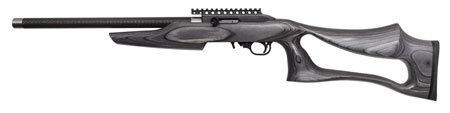 Magnum Research SSEBP22G Magnum Lite SwitchBolt Full Size 22 LR 10+1 17" Black Anodized Carbon Steel/Threaded Barrel, Black w/Integral Scope Base Receiver, Pepper Fixed Thumbhole Stock, Right Hand