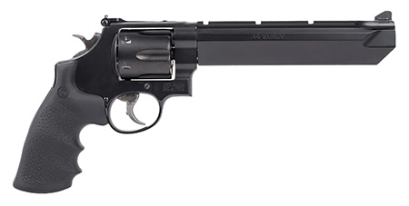 Smith  &  Wesson 170323 Performance Center 629 Stealth Hunter 44 Rem Mag 6rd 7.50" Matte Black Stainless Steel Black Polymer Grip