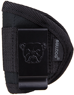 Bulldog WIPS Inside The Pants  IWB Size Small Black Nylon Belt Clip Fits Most .22  &  .25 Sm Autos Ambidextrous