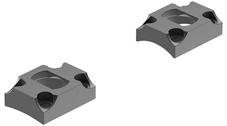 Leupold 65413 Dual Dovetail Base Set Matte Black Browning X-Bolt