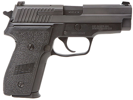 Sig Sauer M11A110 P229 M11-A1 9mm Luger Caliber with 3.90" Barrel, 10+1 Capacity, Black Hardcoat Anodized Finish Aluminum Frame, Serrated Black Nitron Stainless Steel Slide  &  Polymer Grip