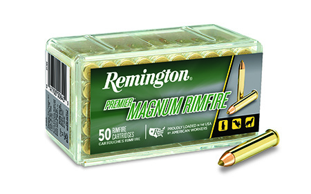 Remington Ammunition 21184 Premier Magnum Rimfire 22WMR 33gr AccuTip V 50 Per Box/40 Case