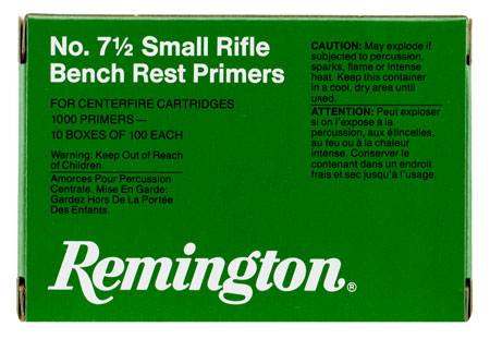 Remington Ammunition 22628 Centerfire Primers Benchrest Small Rifle Rifle