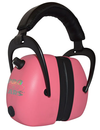 Pro Ears PEG2RMP Gold II 30 Electronic Muff 30 dB Over the Head Pink/Black Adult 1 Pair