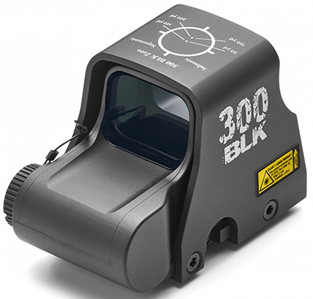 Eotech XPS2300 XPS HWS 300 Blackout Matte Black 1 x 1.20" x 0.85" 2 x 1 MOA Red Dot/68 MOA Ring