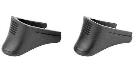 Pearce Grip PGLCP Grip Extension  made of Polymer with Black Finish  &  1/2" Gripping Surface for 380 ACP Ruger LCP  &  LCP II 2 Per Pack