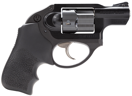 Ruger 5401 LCR  Small Frame 38 Special +P 5rd 1.87" Matte Black Steel Barrel, Black PVD Cylinder ,Matte Black Aluminum Frame, Hogue Tamer Monogrip Grip, Concealed Hammer