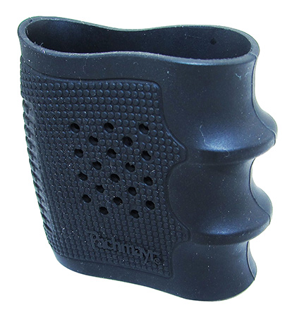 Pachmayr 05166 Tactical Grip Glove  made of Rubber with Black Finish  &  Finger Grooves for S&W Sigma, Walther P99  &  Taurus 24/7