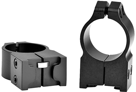 Warne 2R7M Ruger 77 Maxima Matte Black 1" High 0 MOA