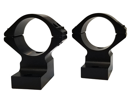 Talley 740714 Scope Mount/Ring Combo  Black Anodized 30mm Tube Tikka T3/T3x Medium Rings