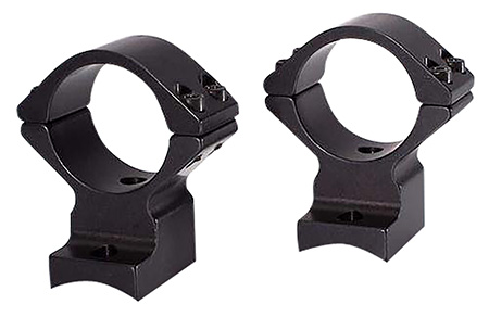 Talley 940705 Scope Mount/Ring Combo  Black Anodized 1" Tube Weatherby Mark V Medium Rings Magnum Action