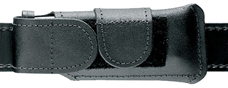 Safariland 123832 Horizontal Mag Pouch  Single Leather Hook  &  Loop Compatible With Glock 17/19/22/23/34/35
