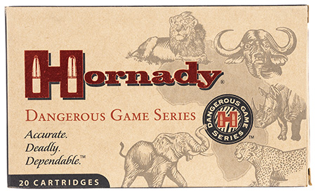 Hornady 82303 Dangerous Game  9.3mmx62Mauser 286gr InterLock Spire Point Recoil Proof 20 Per Box/6 Case