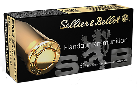 Sellier  &  Bellot SB25A Handgun  25ACP 50gr Full Metal Jacket 50 Per Box/40 Case