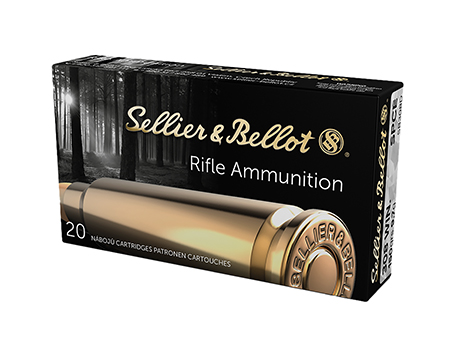 Sellier  &  Bellot SB308D Rifle  308Win 150gr Soft Point Cut Through Edge 20 Per Box/25 Case