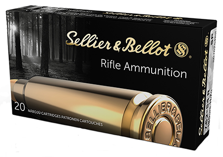 Sellier  &  Bellot SB76254RB Rifle  7.62x54mmR 180gr Soft Point 20 Per Box/20 Case