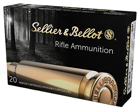 Sellier  &  Bellot SB9362A Rifle  9.3mmx62Mauser 286gr Soft Point 20 Per Box/20 Case