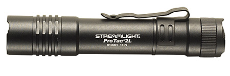 Streamlight 88031 ProTac 2L Flashlight  Black Anodized 30/350 Lumens  White C4 LED