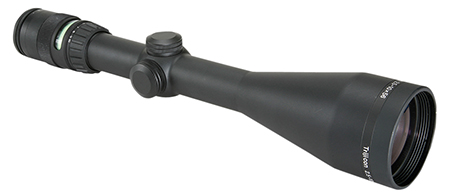 Trijicon 200033 AccuPoint  Black Hardcoat Anodized 2.5-10x56mm 30mm Tube, Illuminated Green Triangle Post Reticle