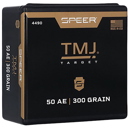 Speer 4490 TMJ  50Cal 300gr Total Metal Jacket 50 Per Box/5 Case