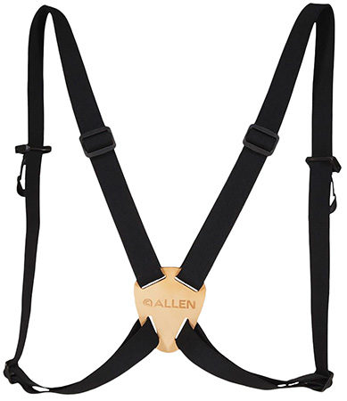 Allen 199 Deluxe Binocular Strap 1.25" Adjustable Black Elastic