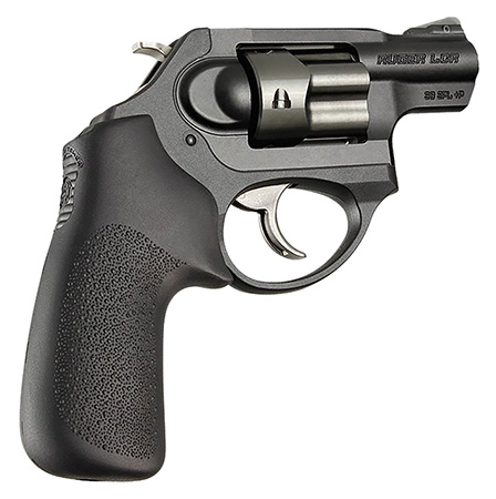 [743108780305] Hogue 78030 Tamer  Black Rubber Cushion Grip without Finger Grooves for Ruger LCR, LCRx