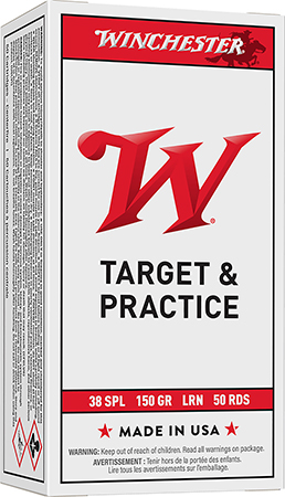 [020892201934] Winchester Ammo Q4196 USA  38Special 150gr Lead Round Nose 20 Per Box/10 Case
