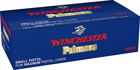 [020892300101] Winchester Ammo WSPM Centerfire #1-1/2M - 108 Small Magnum Pistol 1000 Per Box/5 Case