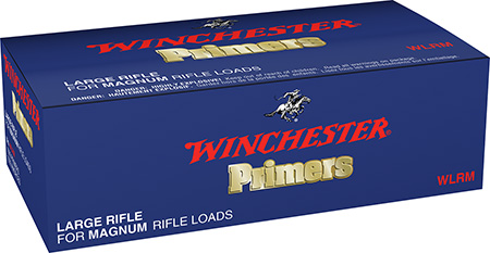 [020892300125] Winchester Ammo WLRM Centerfire #8-1/2M - 120 Large Magnum Rifle 1000 Per Box/5 Case