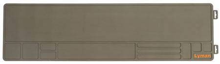 [011516040510] Lyman 04051 Essential Gun Maintenance Mat Gray Rubber 10" x 36"