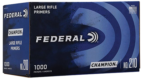 [029465156251] Federal 210 Champion Large Rifle Multi Caliber 1000 Per Box/5 Case