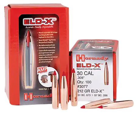 [090255228410] Hornady 2841 ELD-X  7mm .284 175 gr Extremely Low Drag eXpanding 100 Per Box/ 15 Case