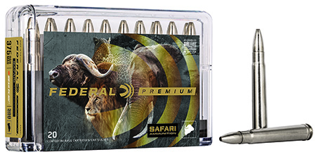[029465089153] Federal P375T1 Premium Safari Cape-Shok 375H & HMag 300gr Trophy Bonded Bear Claw 20 Per Box/10 Case