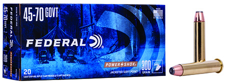 [029465091439] Federal 4570AS Power-Shok  45-70Gov 300gr Jacketed Soft Point 20 Per Box/10 Case