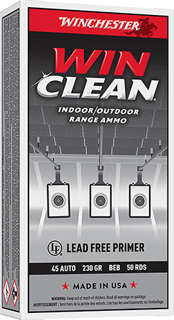[020892211704] Winchester Ammo WC452 Super X  45ACP 230gr Winclean Brass Enclosed Base 50 Per Box/10 Case