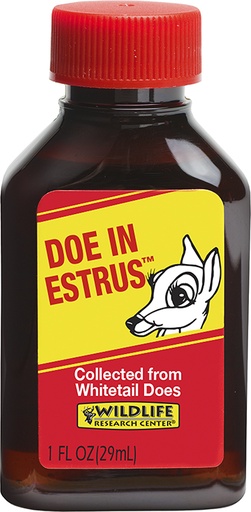 [024641002254] Wildlife Research 225 Doe In Estrus  Deer Attractant Doe In Estrus Scent 1oz Bottle