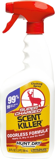 [024641005552] Wildlife Research 555 Scent Killer Super Charged Odor Eliminator Odorless Scent 24 oz Trigger Spray