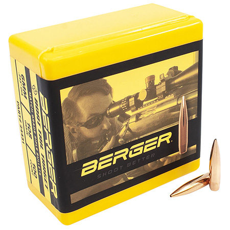 [679459244312] Berger Bullets 24431 Target Match Grade 6mm 108gr Boat Tail 100/Box