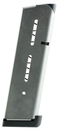[874218000004] Wilson Combat 47D 1911  .350" 8rd Detachable w/ Standard Floor Plate 45 ACP Stainless Steel