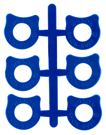 [874218000752] Wilson Combat 2B Shok-Buff Recoil Buffers 1911 Full Size Blue Polyurethane Handgun 6 Pack