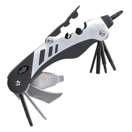 [813119010637] Real Avid AVGTCL211 Gun Tool  Black/White Rubber Grip Coated Polymer Jackets Rifle/Shotgun