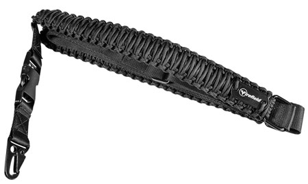 [812495020957] Firefield FF46000 Single Point Tactical Sling Black Nylon Paracord 28"-31" OAL Adjustable Rifle
