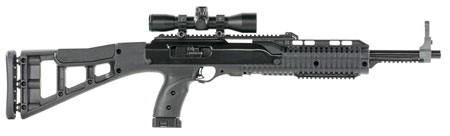 [752334401038] Hi-Point 4095TS4X32 4095TS Carbine 40 S&W Caliber with 17.50" Barrel, 10+1 Capacity, Black Metal Finish, Black All Weather Molded Stock  &  Polymer Grip Right Hand