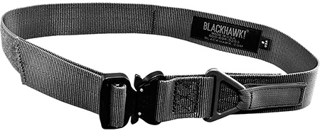 [648018024351] Blackhawk 41CQ00BK CQB Riggers Belt Black Nylon 34" 1.75" Wide Hook  &  Loop Closure